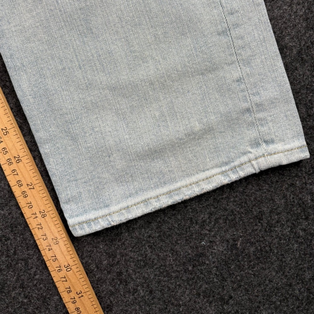 Polo Ralph Lauren Mens Light Wash Straight Leg Stretch Jeans 31x30 Fits 32x30 - Picture 8 of 12